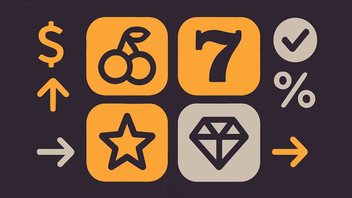 Illustration of US online slot types and software providers